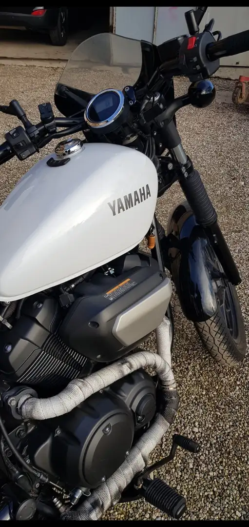 Yamaha XV 950 Wit - 2