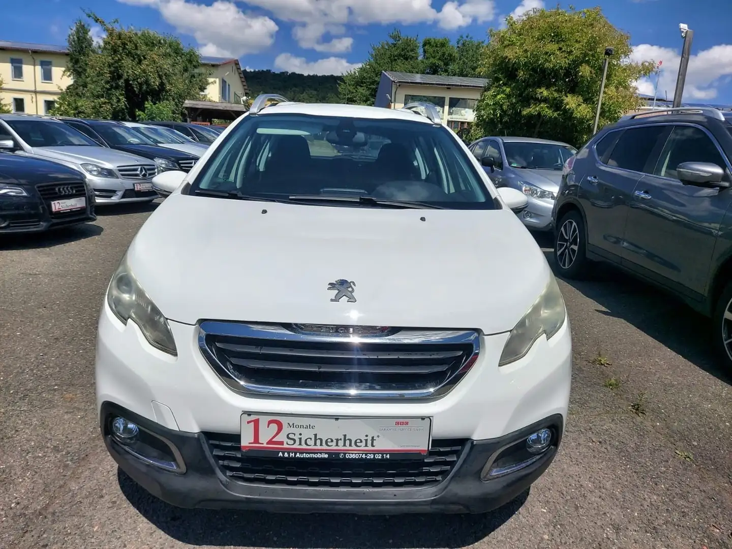 Peugeot 2008 Active KLIA NAVI TEMPOMAT TÜV HU NEU Bianco - 2