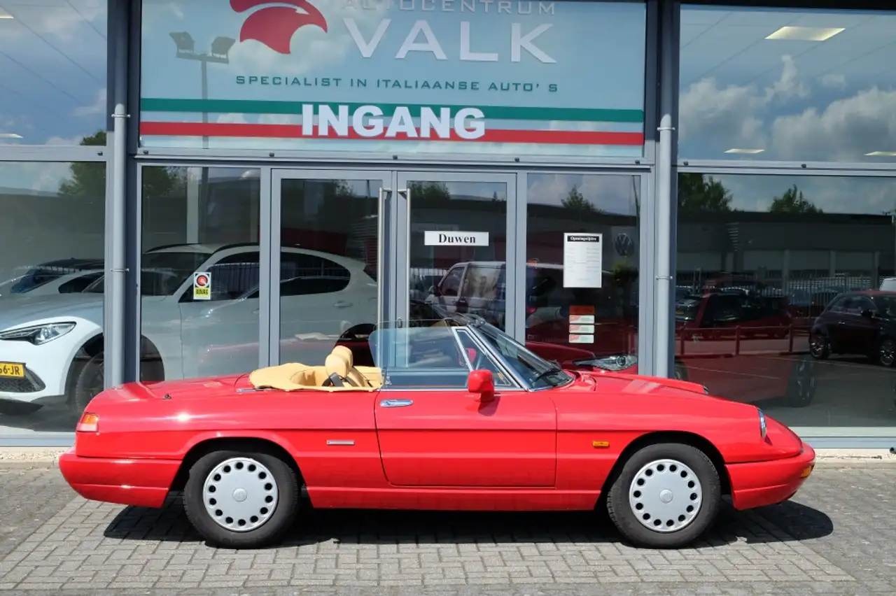 Alfa Romeo Spider 1.6 Unieke km stand, foto 9