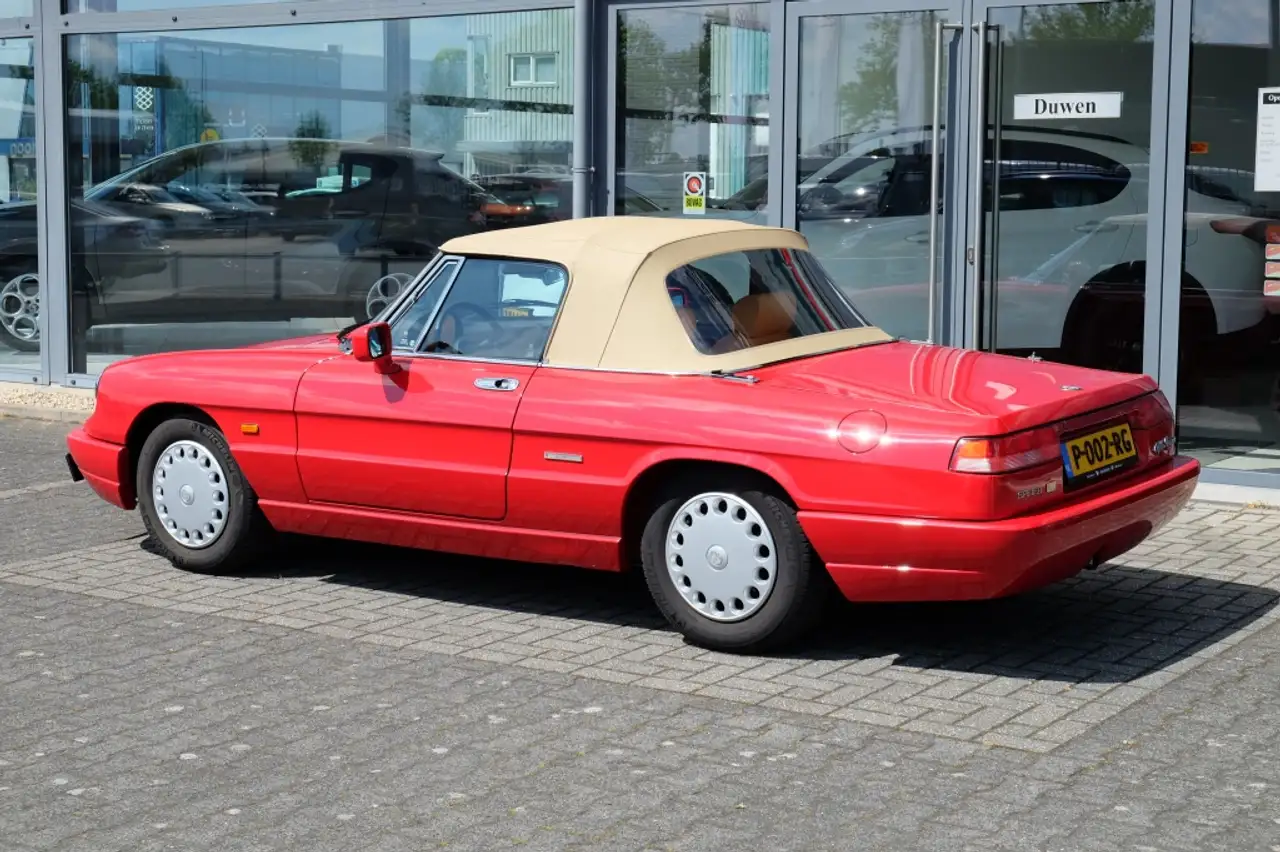 Alfa Romeo Spider 1.6 Unieke km stand, foto 11