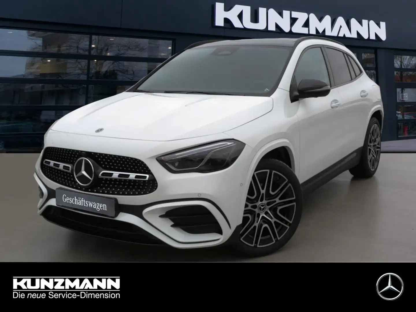 Mercedes-Benz GLA 220 d 4MATIC AMG Night Panorama HeadUp 360° Weiß - 1