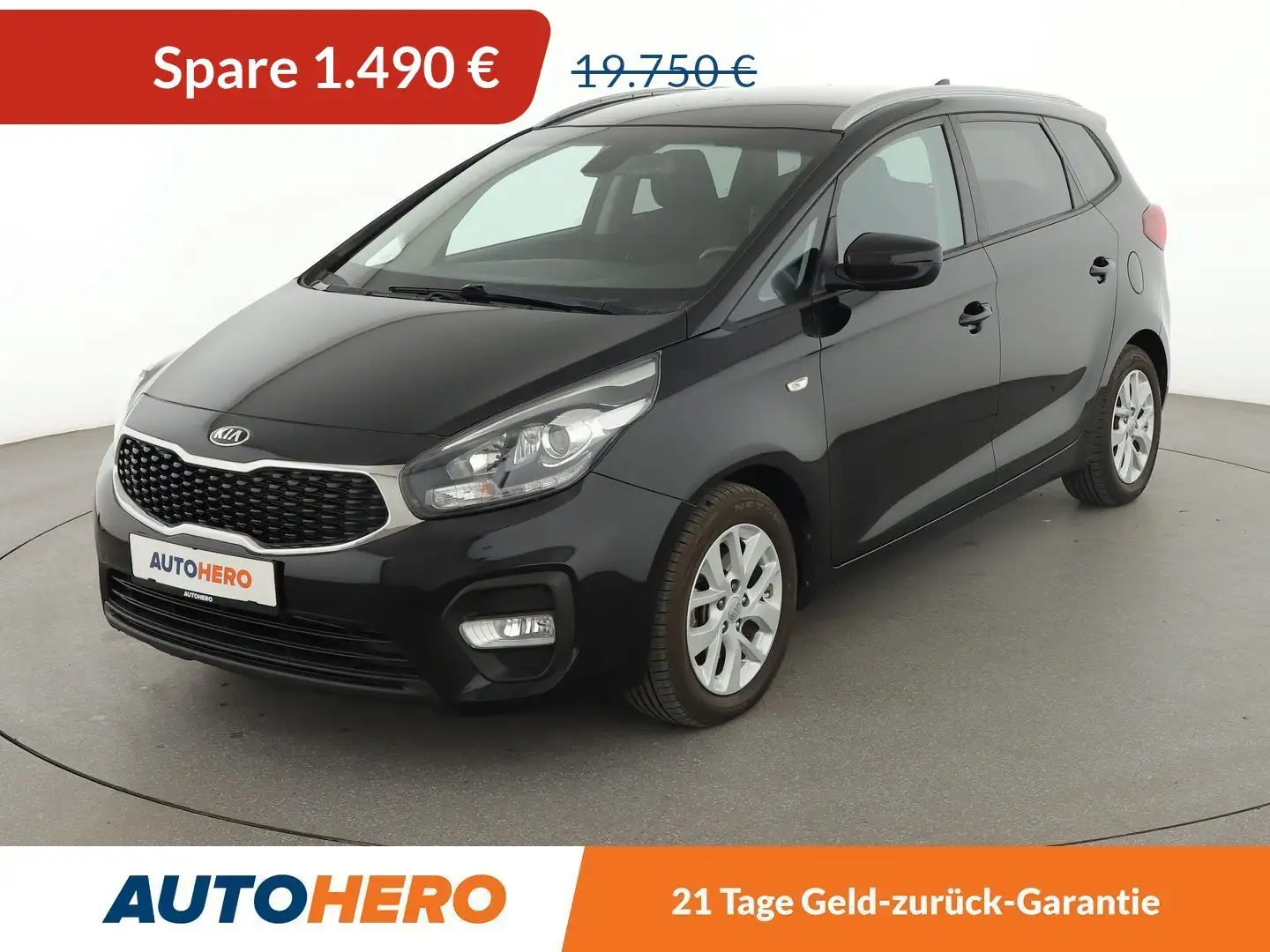 Kia Carens 2.0 GDI Vision Aut.*NAVI*TEMPO*CAM*PDC*SHZ* Schwarz - 1