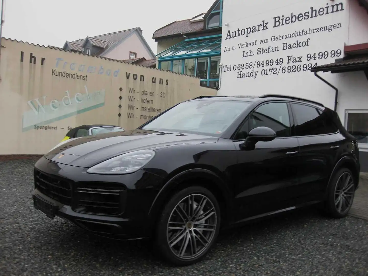 Porsche Cayenne Turbo Top Ausst. Schwarz - 1