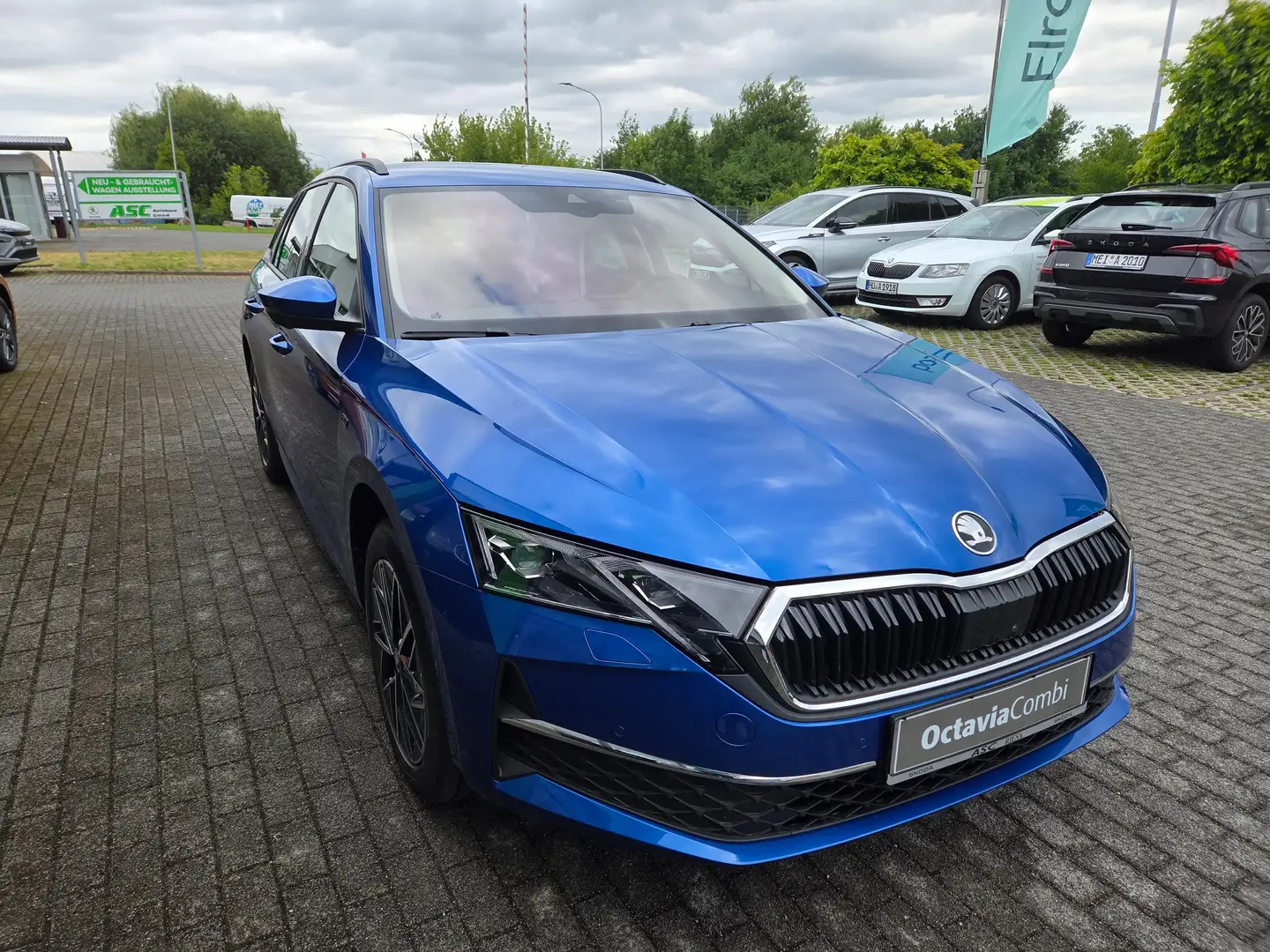 Skoda Octavia Combi 2.0 TDI 110 kW Tour/AHK/BFS/PDC/RFK/Navi Blau - 2