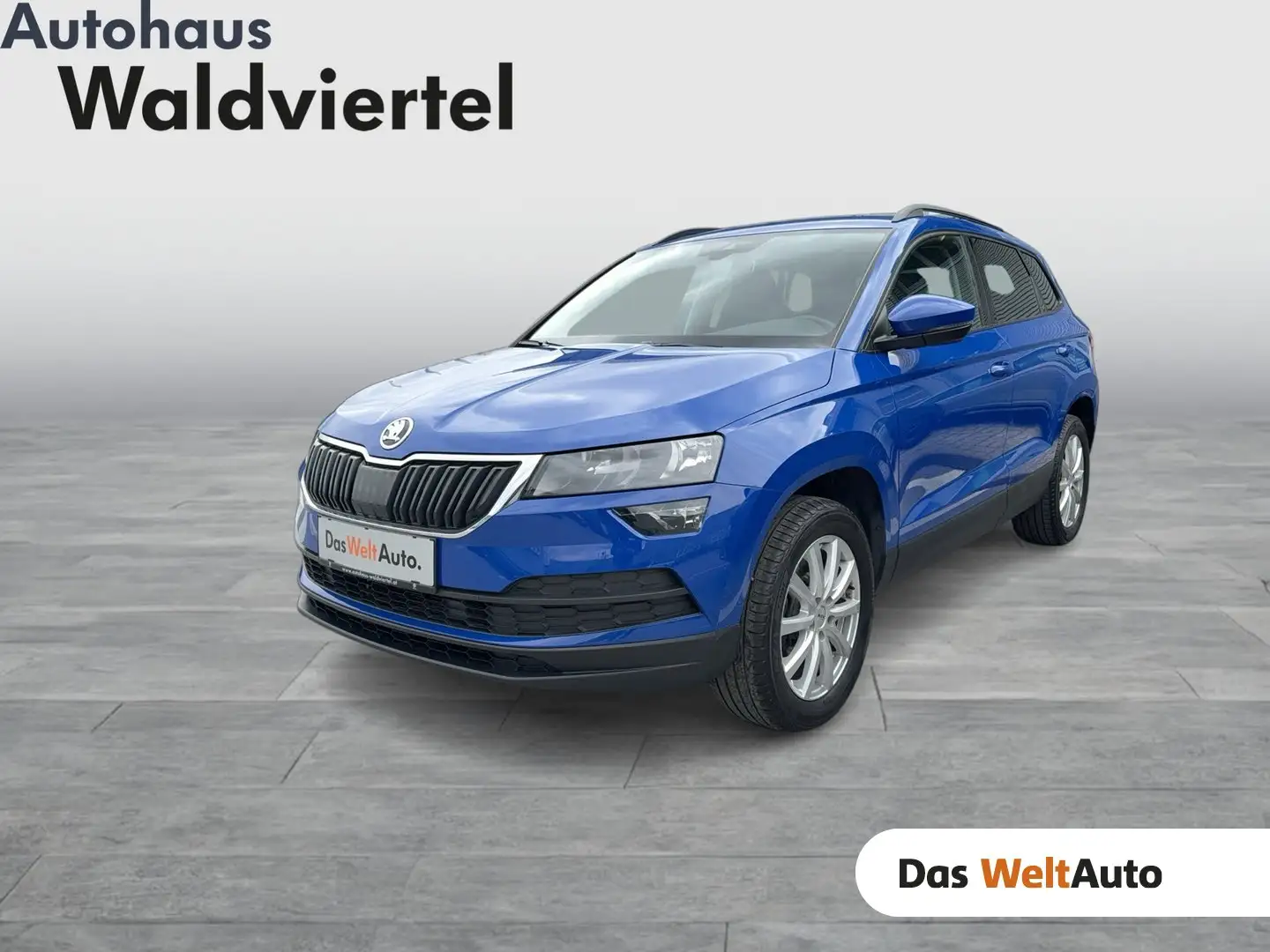 Skoda Karoq 4x4 Ambition Limited TDI Blau - 1