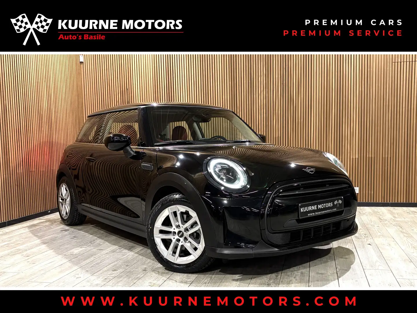 MINI One 1.5i 3d. Alu16"/Leder/Led/Dab/Pdc *1j garantie* Zwart - 1