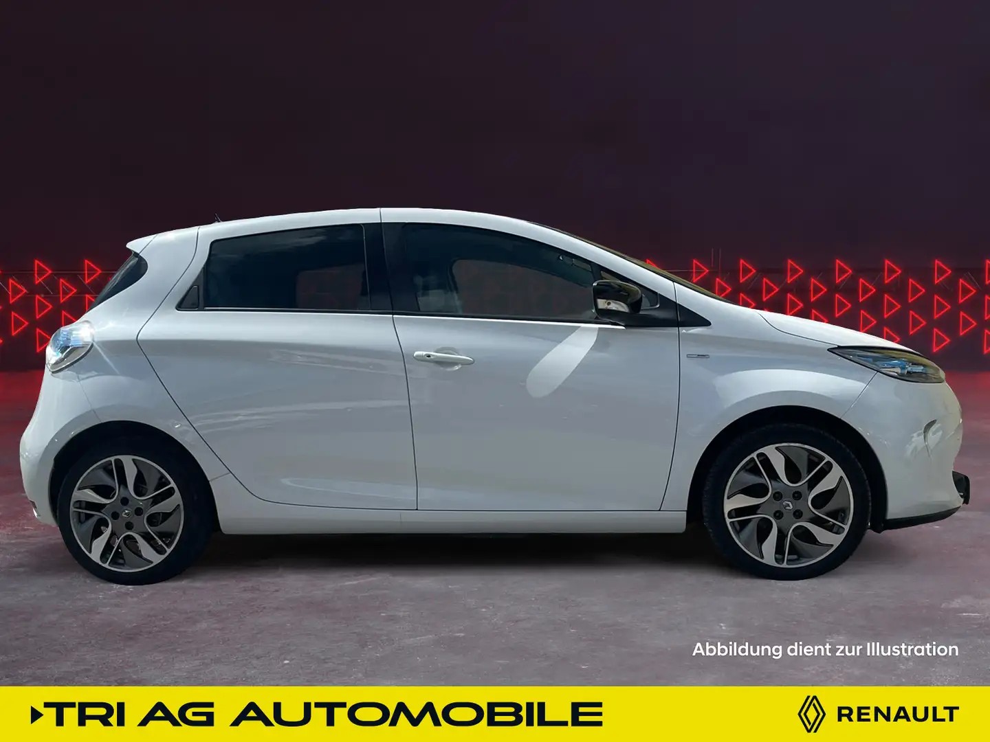 Renault ZOE Zoe Intens Z.E 40 zzgl. Batteriemiete GRA PDC SH Weiß - 2