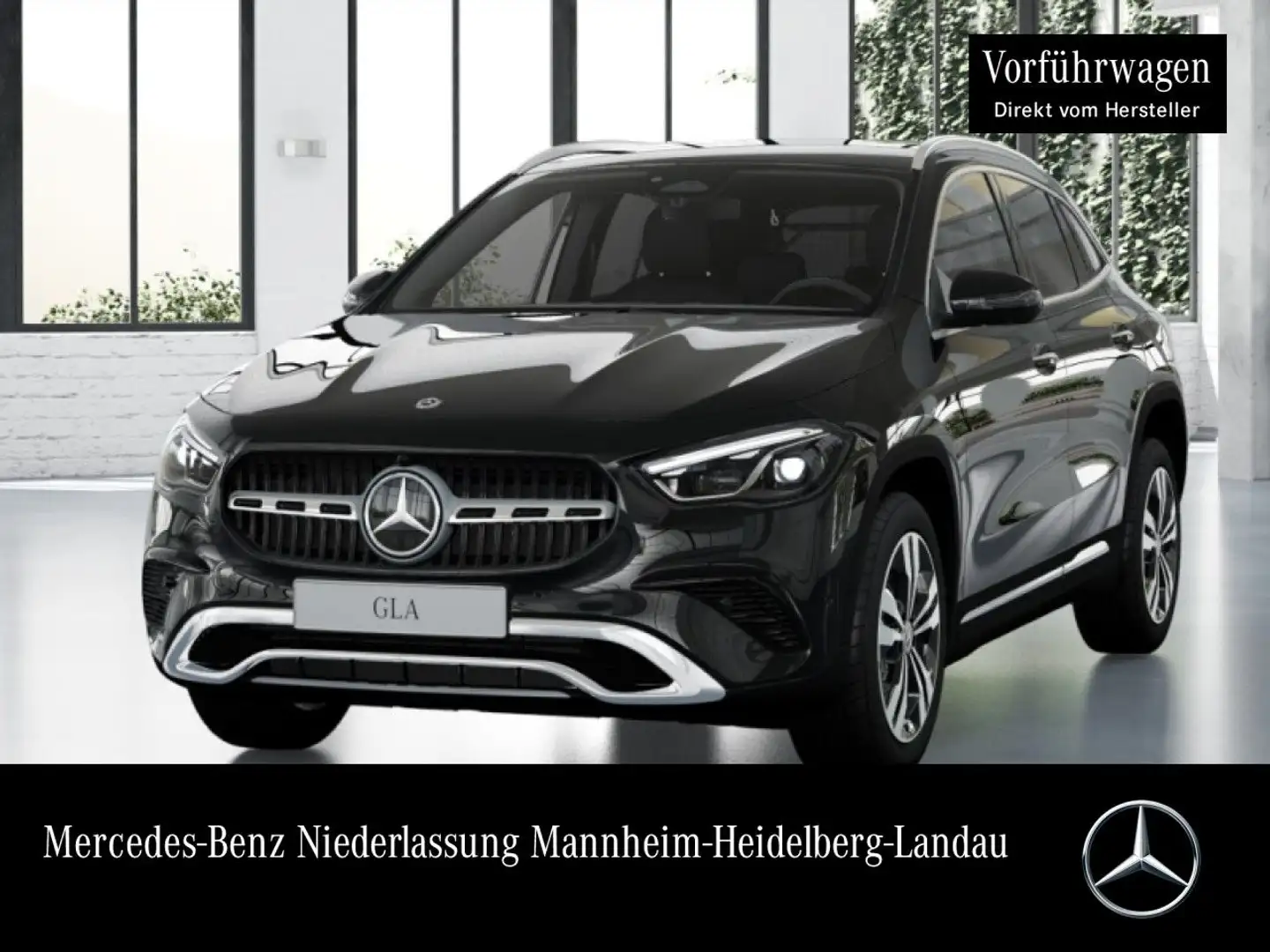 Mercedes-Benz GLA 200 PROGRESSIVE+360°+AHK+MULTIBEAM+TOTW+7G Schwarz - 1