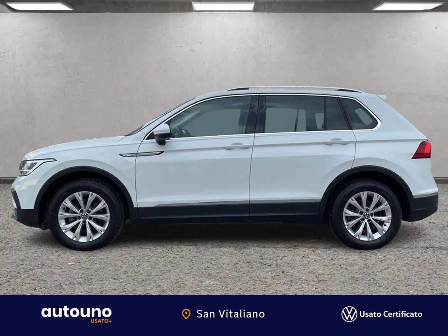Volkswagen Tiguan TIGUAN 2.0 TDI SCR LIFE 150CV DSG MY 21 Bianco - 2