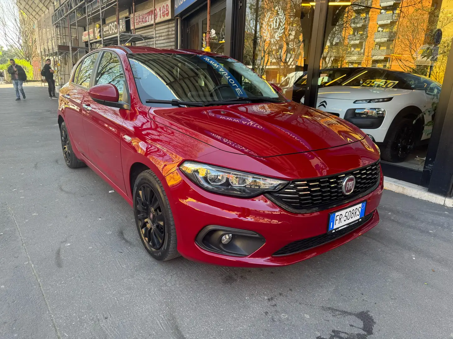 Fiat Tipo Tipo 5p 1.4 Easy 95cv my18 Rouge - 2
