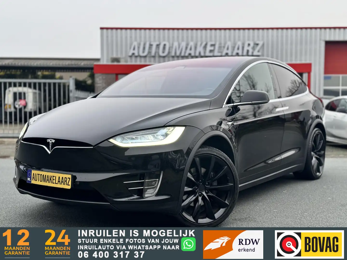Tesla Model X 100D NIEUWE ACCU|22INCH|4WD|GARANTIE|LUCHTVERING Noir - 1