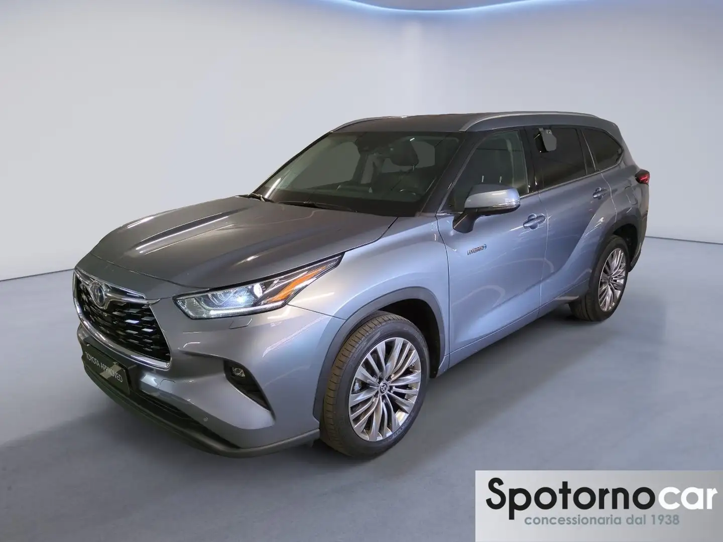Toyota Highlander Highlander 2.5H AWD-i E-CVT Lounge Gris - 1