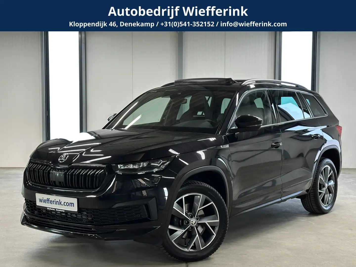 Skoda Kodiaq 1.5 TSI Sportline Business 7p. | Pano | Elek. Trek Schwarz - 1
