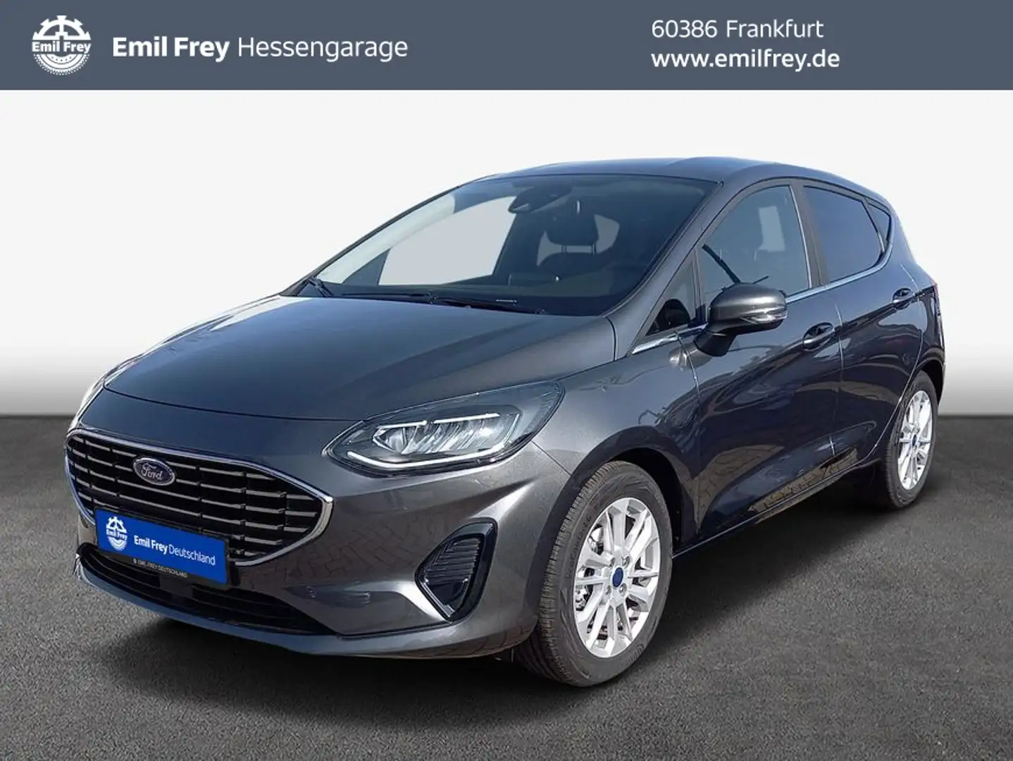 Ford Fiesta 1.0 EcoBoost S&S TITANIUM Gris - 1