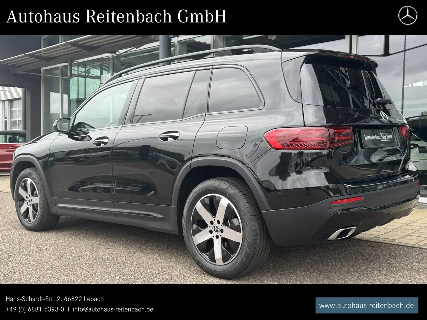 Mercedes-Benz GLB 180 GLB180 PROGRESSIVE+NIGHT LED+KEYLESS+KAMERA+AMBI Zwart - 2