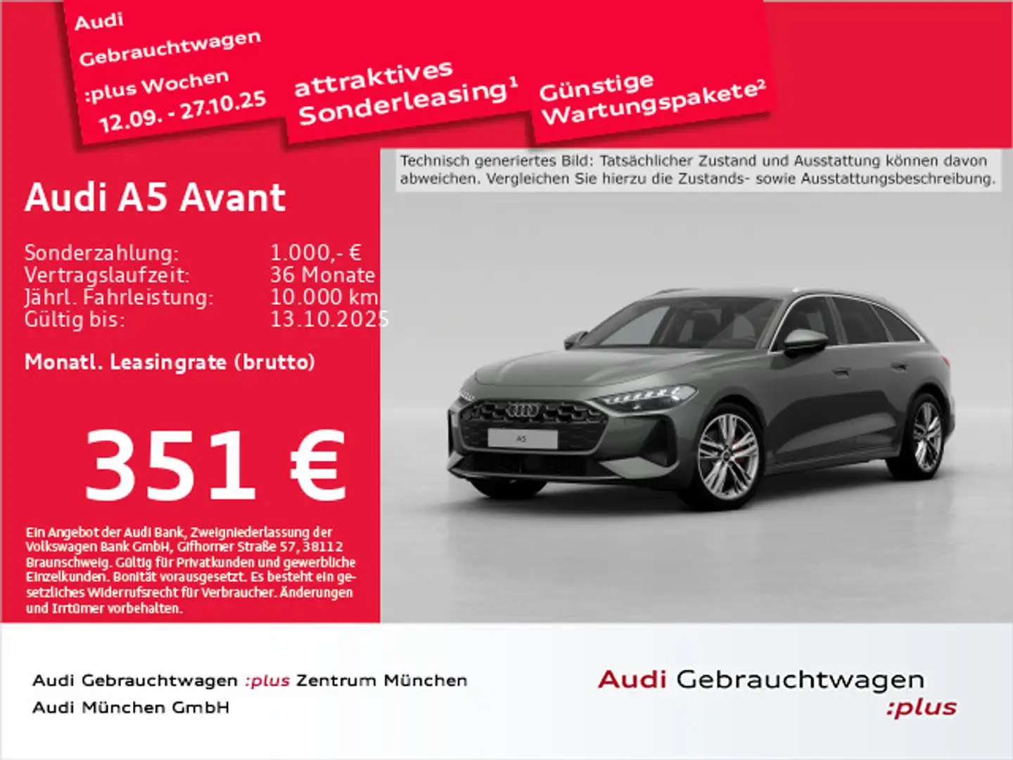 Audi A5 TFSI S tronic LED+/Navi/Kamera/Privacy/ Grau - 1