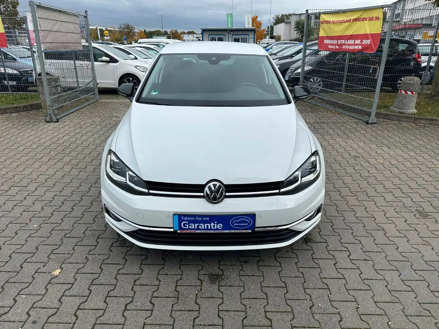 Volkswagen Golf VII 1.6TDI-Q.DRIVE Start-Stopp*ACC*NAVI*LED Weiß - 2