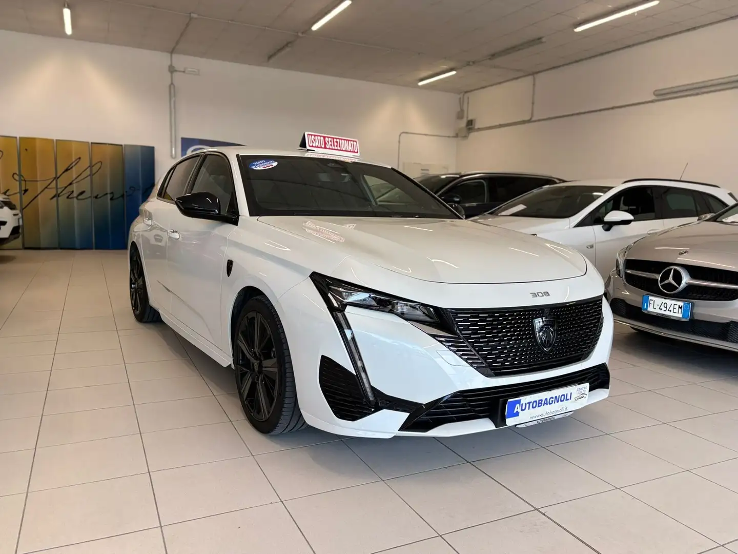 Peugeot 308 GT PACK BlueHDi 130 EAT8 SPOTICAR Bianco - 2
