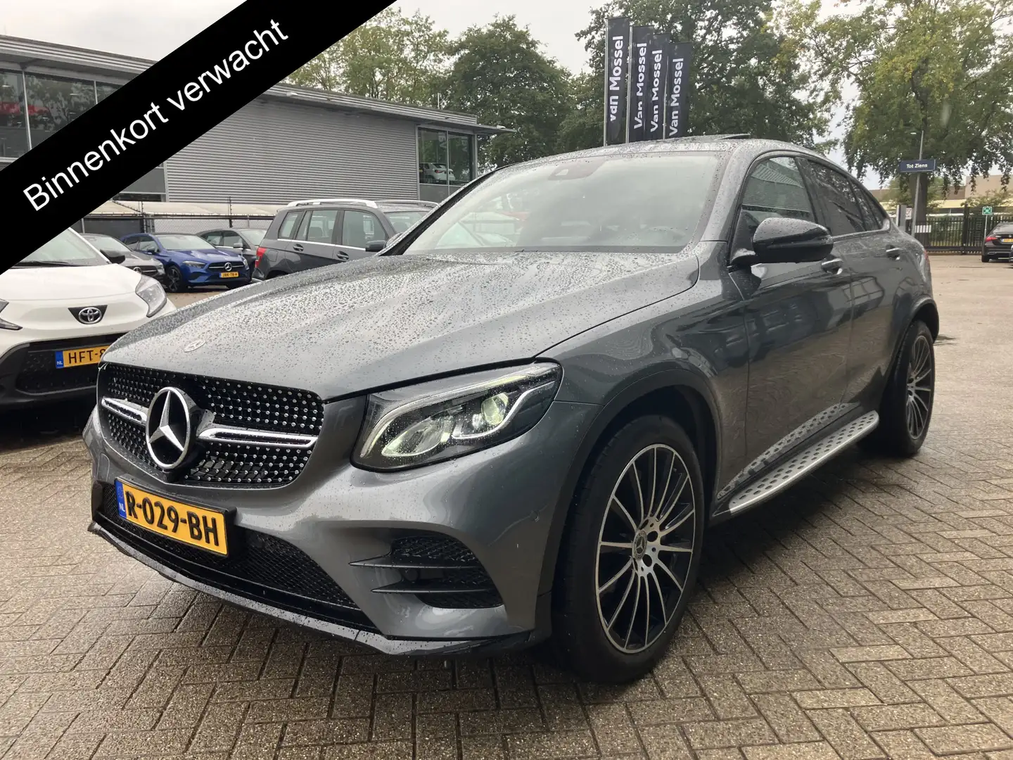 Mercedes-Benz GLC 250 Coupé 4MATIC Sport Edition Premium | 1E EIGENAAR | Grijs - 1