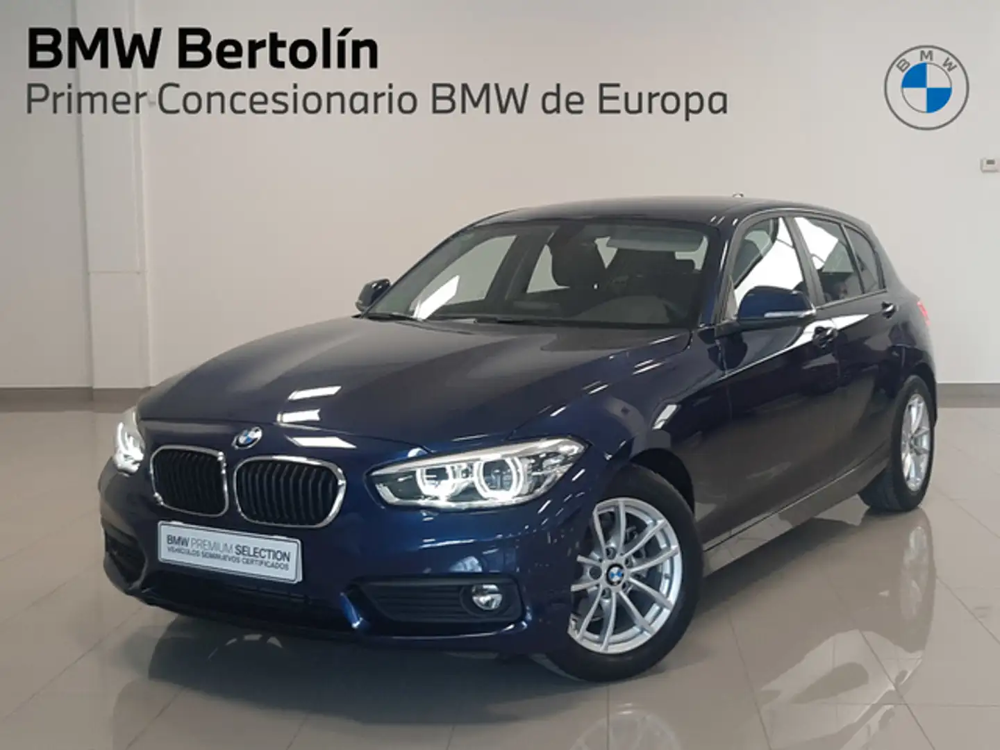 BMW 118 118iA Azul - 1