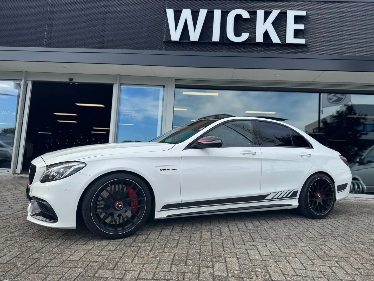 Mercedes-Benz C 63 AMG S Edition 1 Pano Kuipstoelen HeadUp Wit - 1
