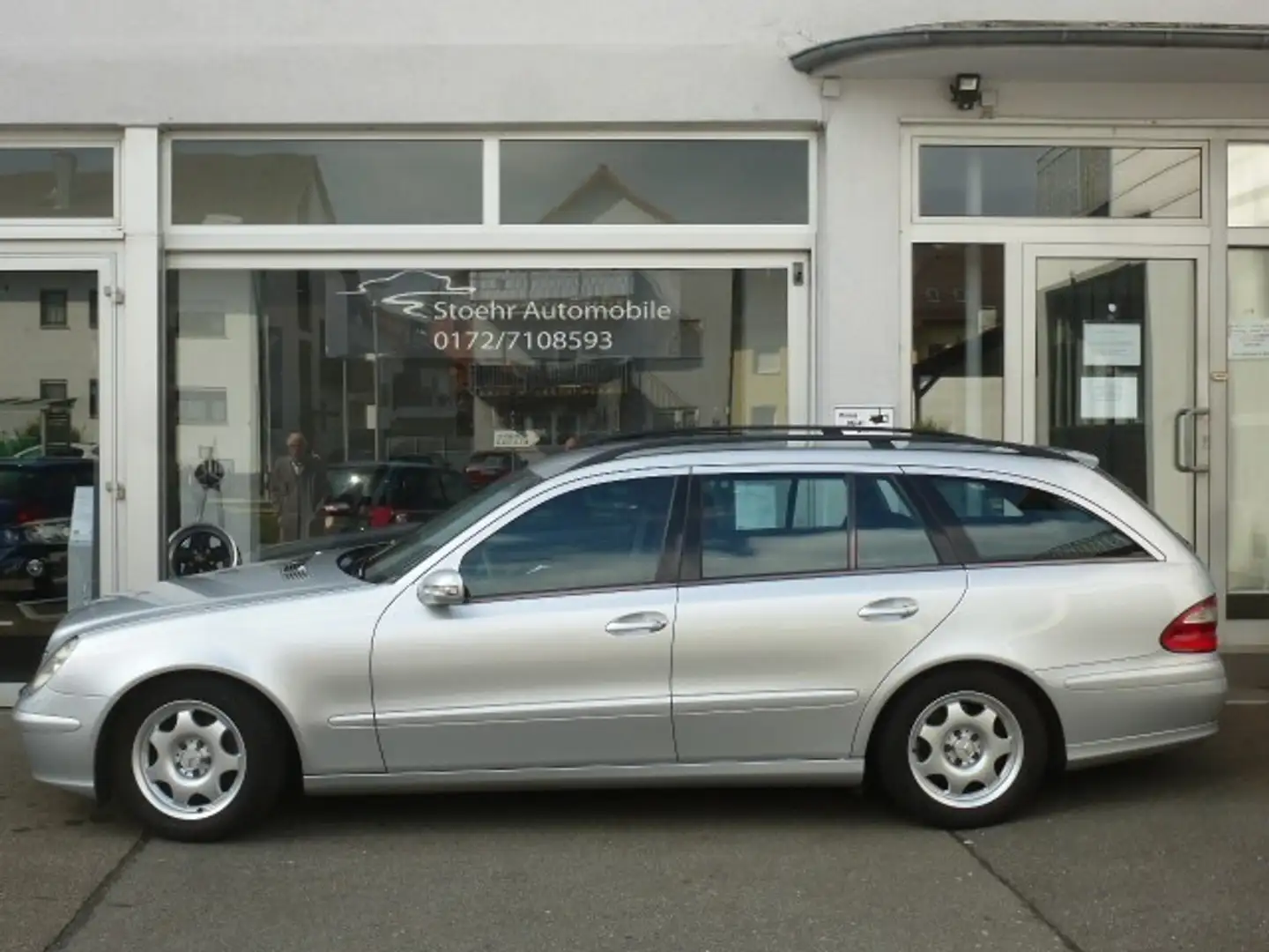 Mercedes-Benz E 220 T CDI DPF Kombi Automatik Klima PDC Argent - 2