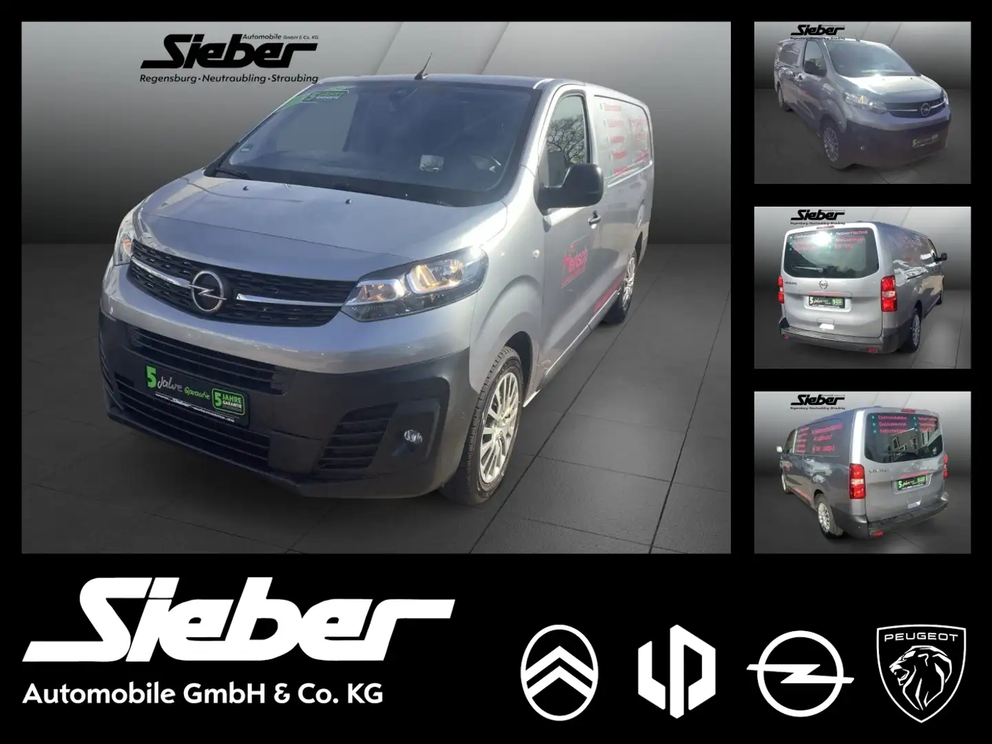 Opel Vivaro Kasten 2.0 D L Elegance *LED*PDC*Klima* Grau - 1