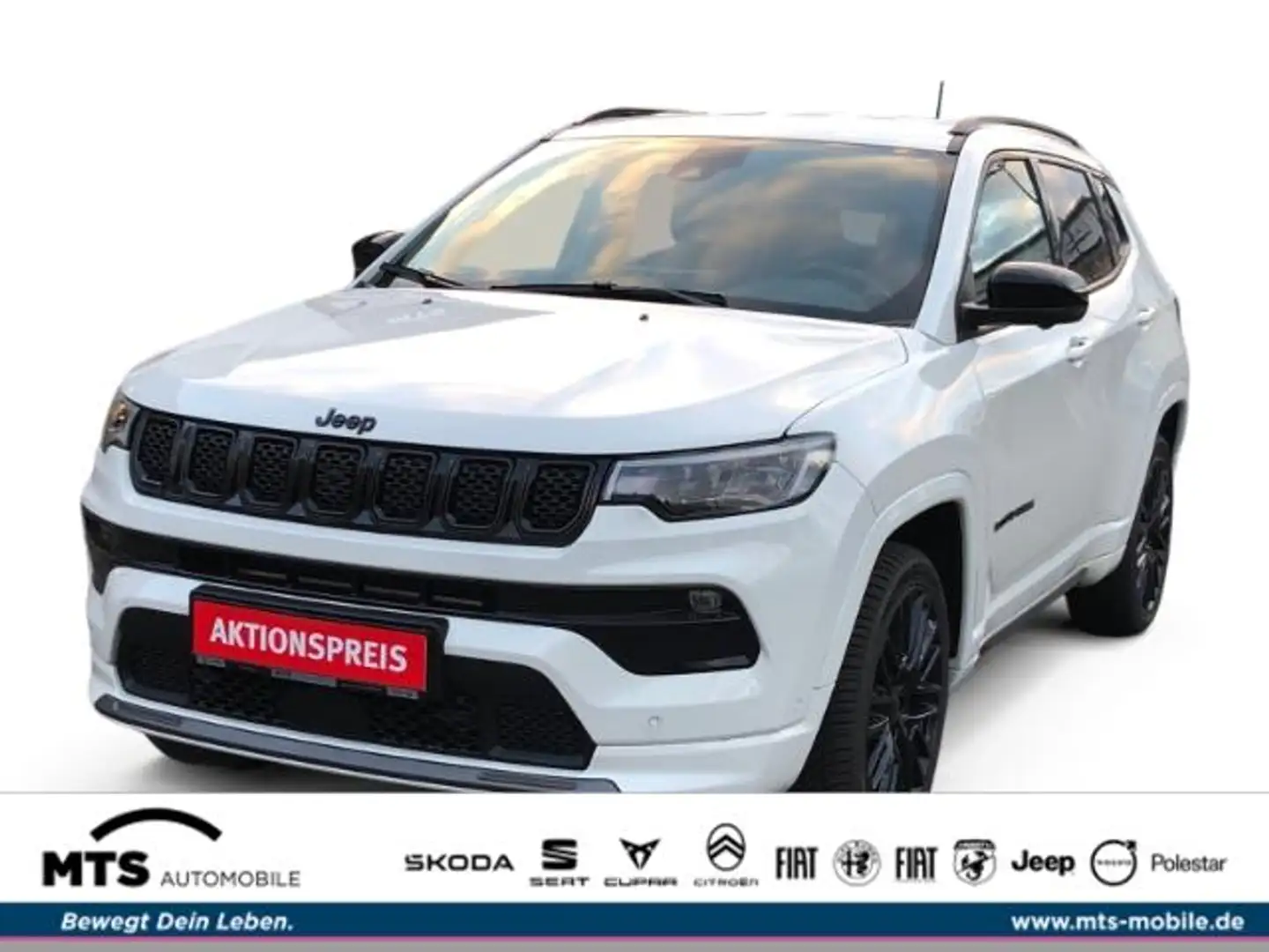 Jeep Compass High Altitude Premium Paket Technologie Paket uvm. Білий - 1