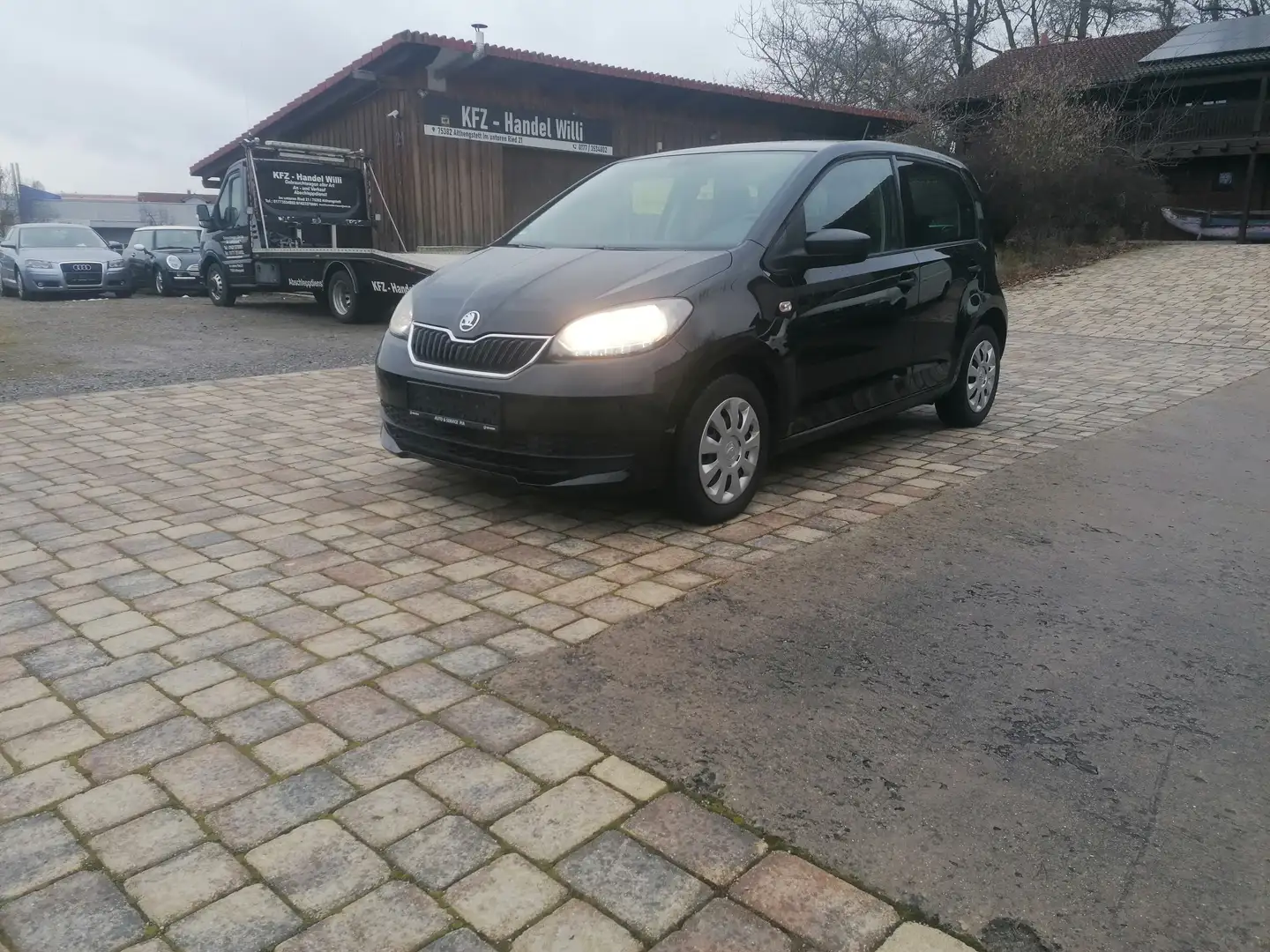 Skoda Citigo Active/CNG/Klima/TÜV 02-2028/1Hand Schwarz - 2