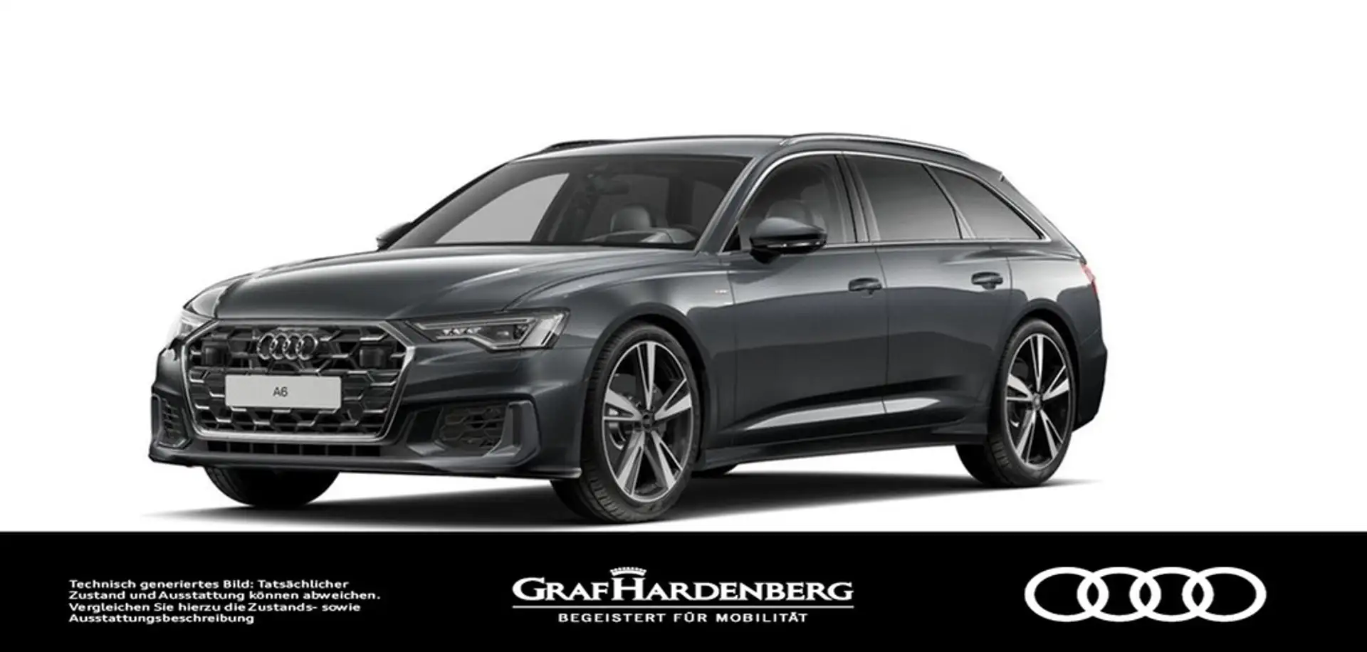 Audi A6 Avant 45 TFSI S line Matrix Navi ACC AHK Gris - 1