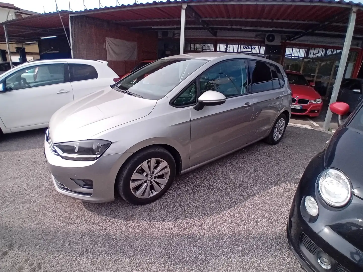 Volkswagen Golf Sportsvan Golf VII Sportsvan 1.6 tdi 110cv DSG Grigio - 1