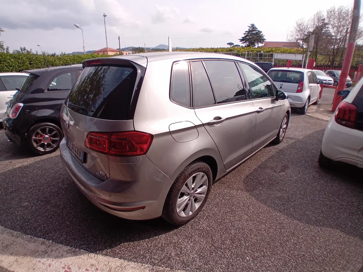 Volkswagen Golf Sportsvan Golf VII Sportsvan 1.6 tdi 110cv DSG Grigio - 2