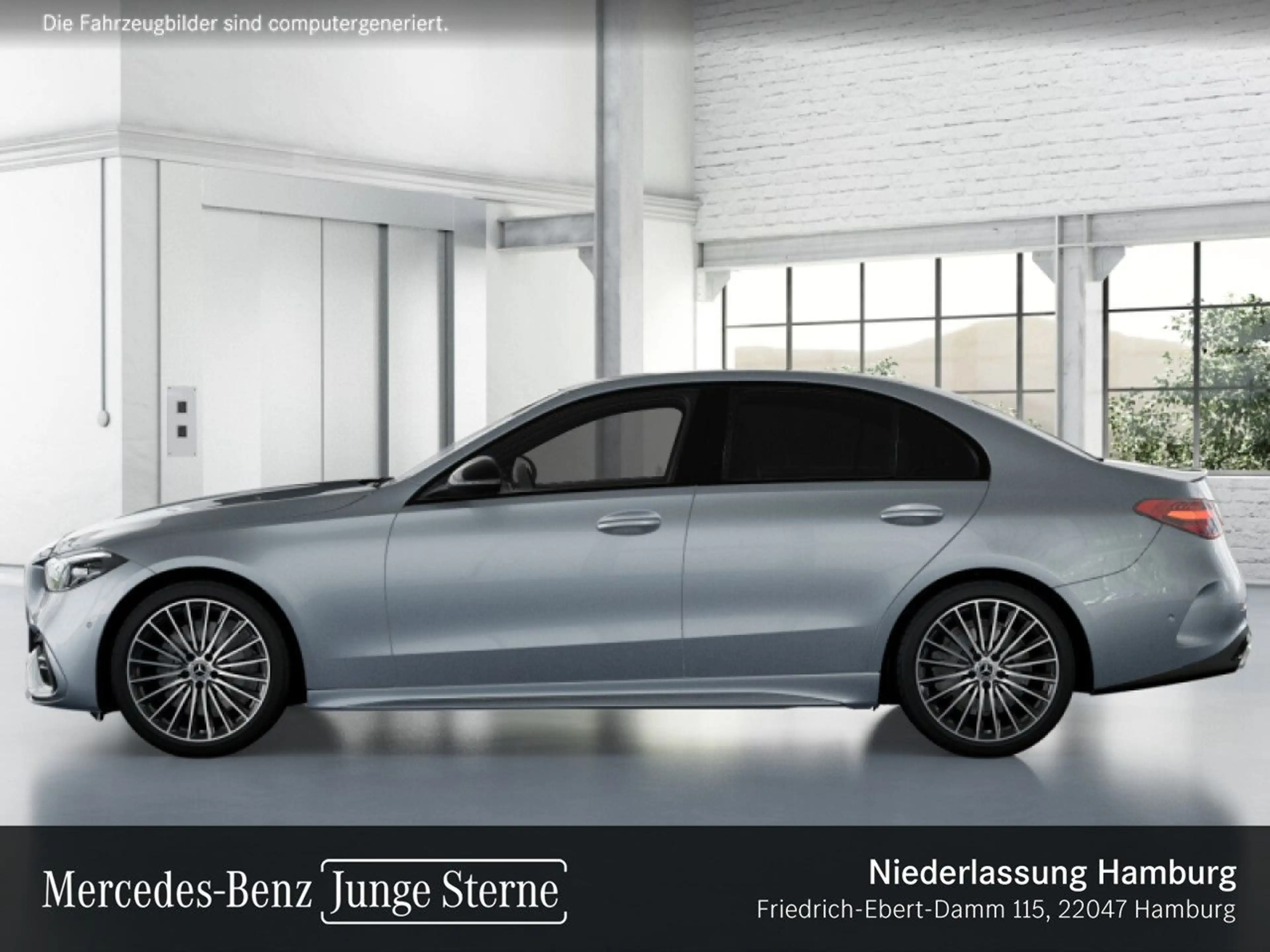Mercedes-Benz C 180 AMG+NIGHT+LED+BURMESTER+KAMERA+19"+TOTW+9G — photo 5