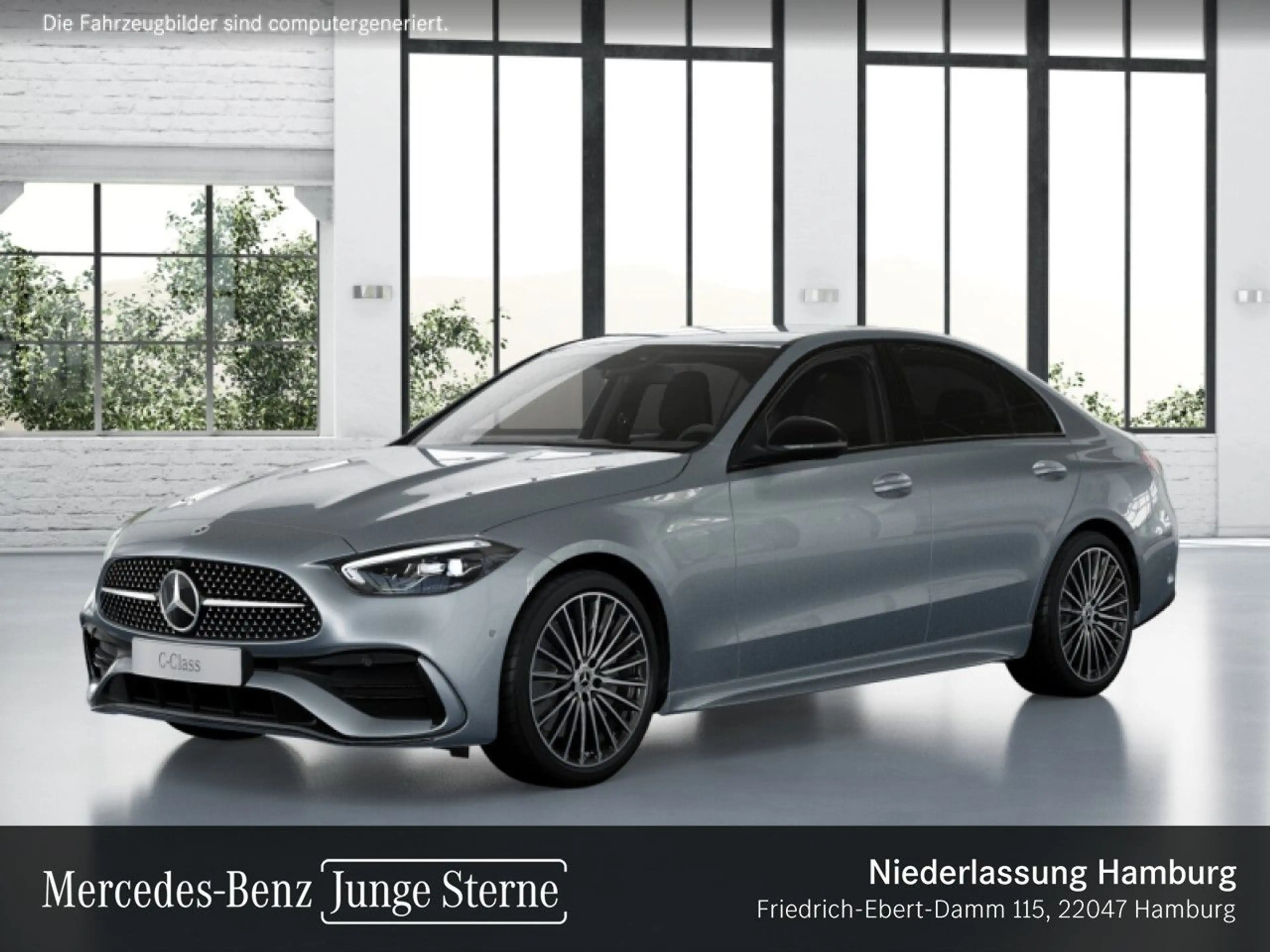 Mercedes-Benz C 180 AMG+NIGHT+LED+BURMESTER+KAMERA+19"+TOTW+9G — photo 13