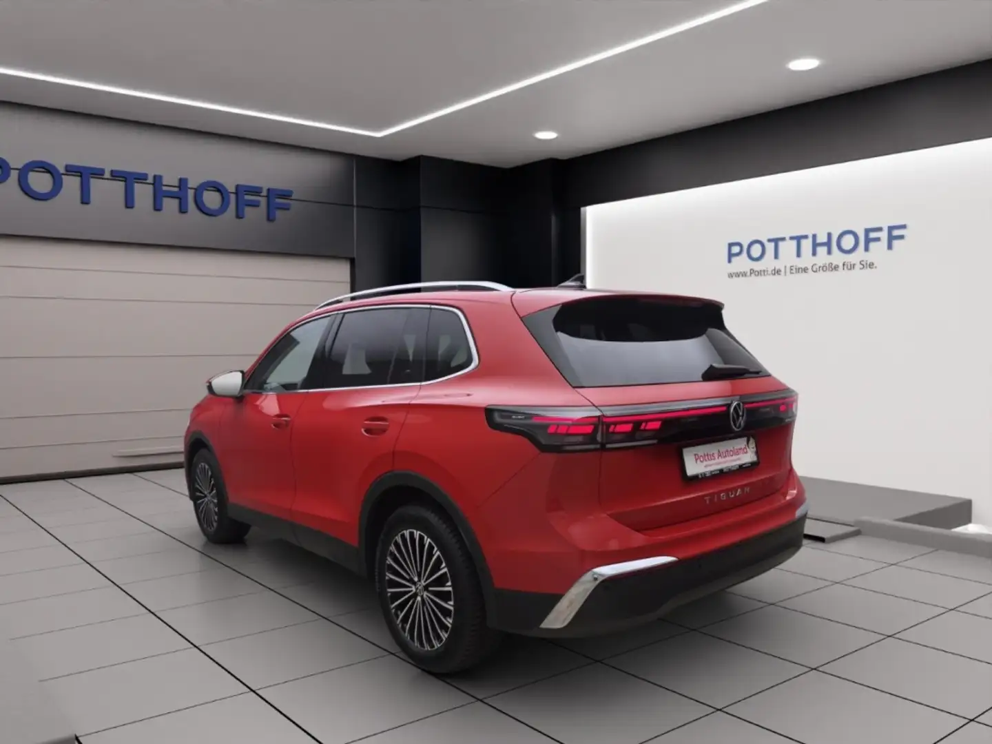 Volkswagen Tiguan 2.0 TDI DSG ELEGANCE NAVI AHK KAMERA KLIMA Rot - 2