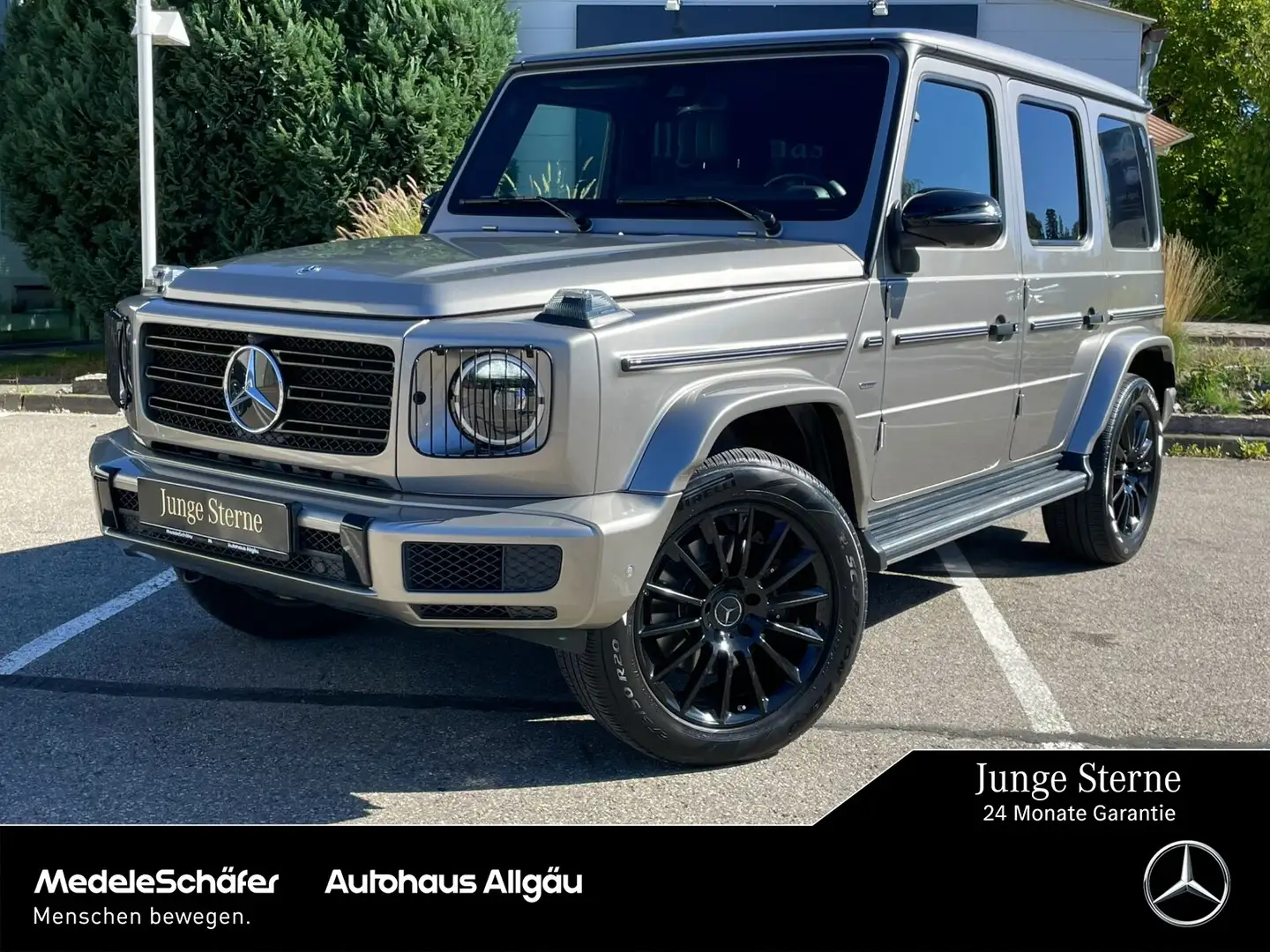Mercedes-Benz G 400 G 400 d AMG STRONGER THAN TIME Night AHK Dis SHD Silber - 1
