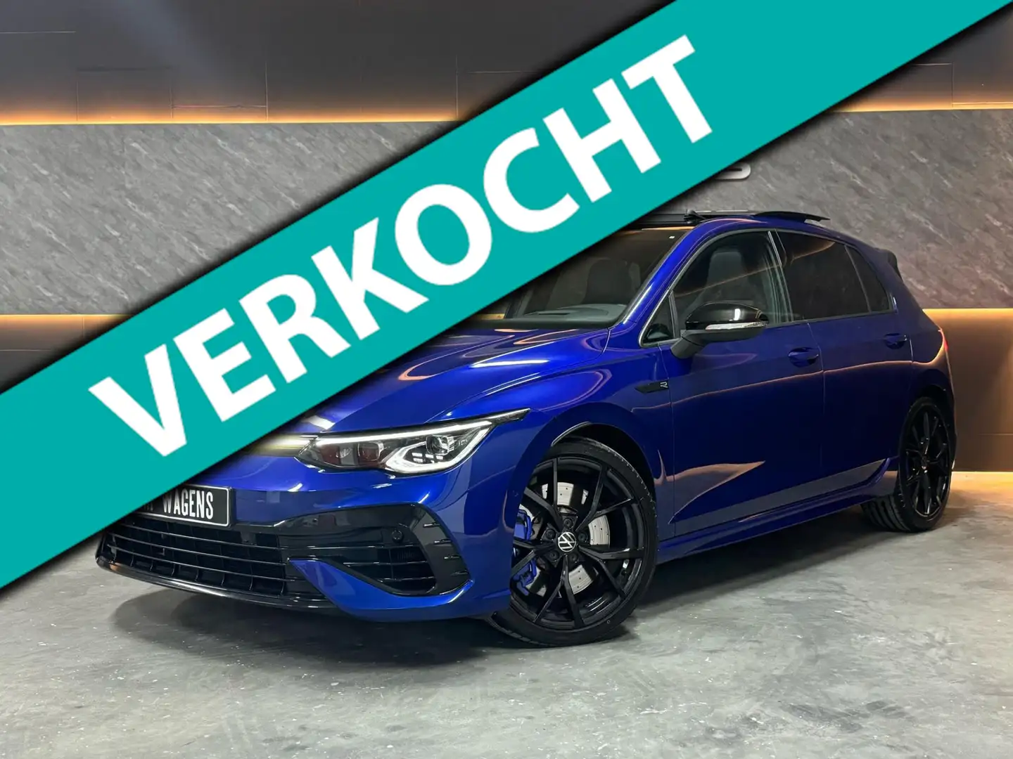 Volkswagen Golf 2.0 TSI R 4Motion Performance |FULL|AKRA|HUD|MEMOR Blauw - 1