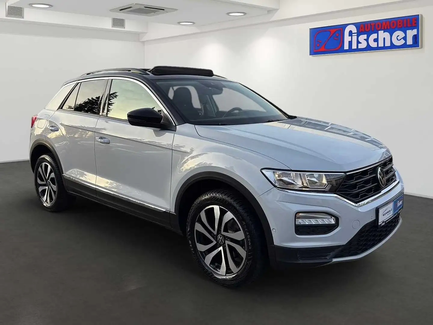 Volkswagen T-Roc 1.5 TSI OPF DSG Active Garantie ACC Lane Side Assi Argent - 2
