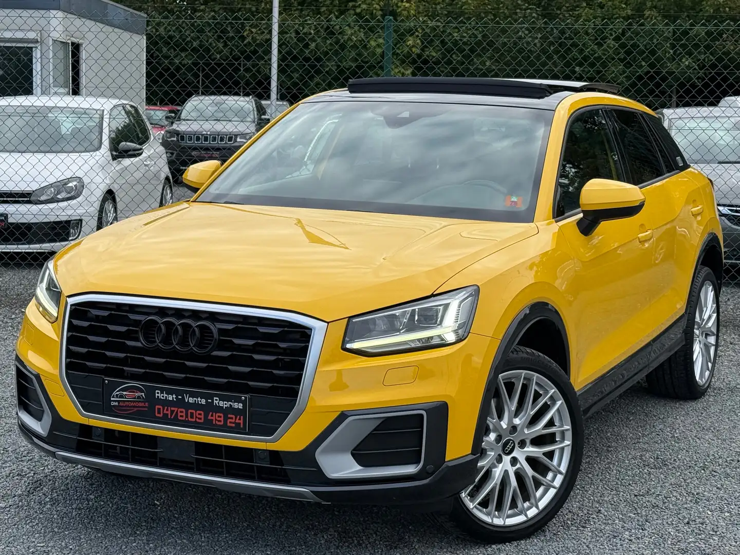 Audi Q2 35 TFSI S tronic/GARANTIE 12MOIS Jaune - 1