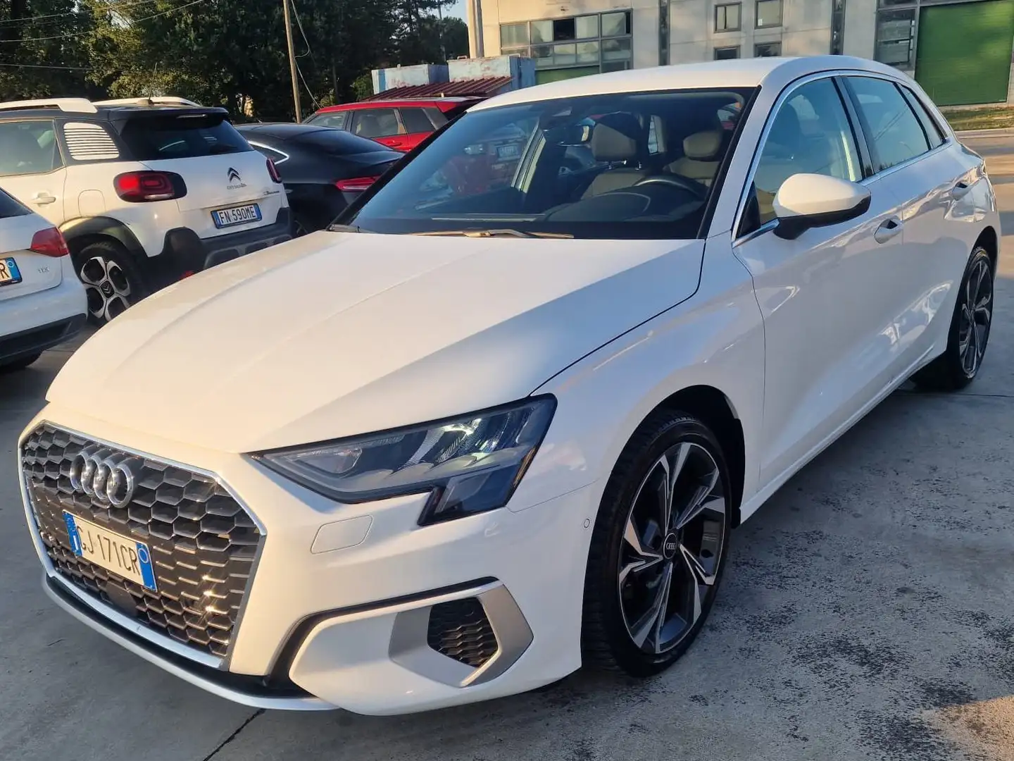 Audi A3 A3 IV 2020Sportback 30 2.0 tdi Business Advanced Bianco - 1