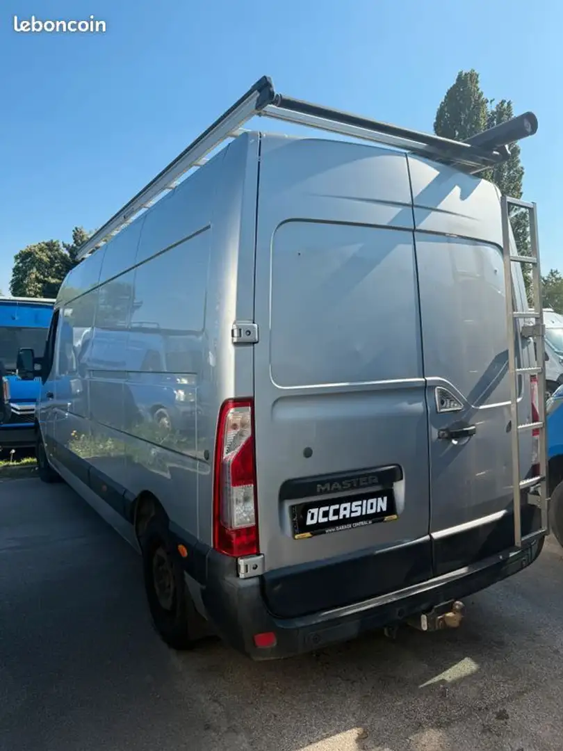 Renault Master 2.3 DCI 125cv L3H2 Clim-Gallerie-1ere Main-162000K Gris - 2