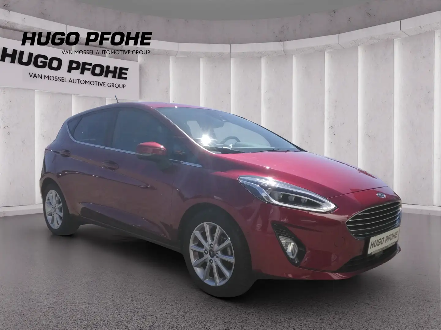 Ford Fiesta 1.0 EcoBoost Titanium RFK GJR Rosso - 2