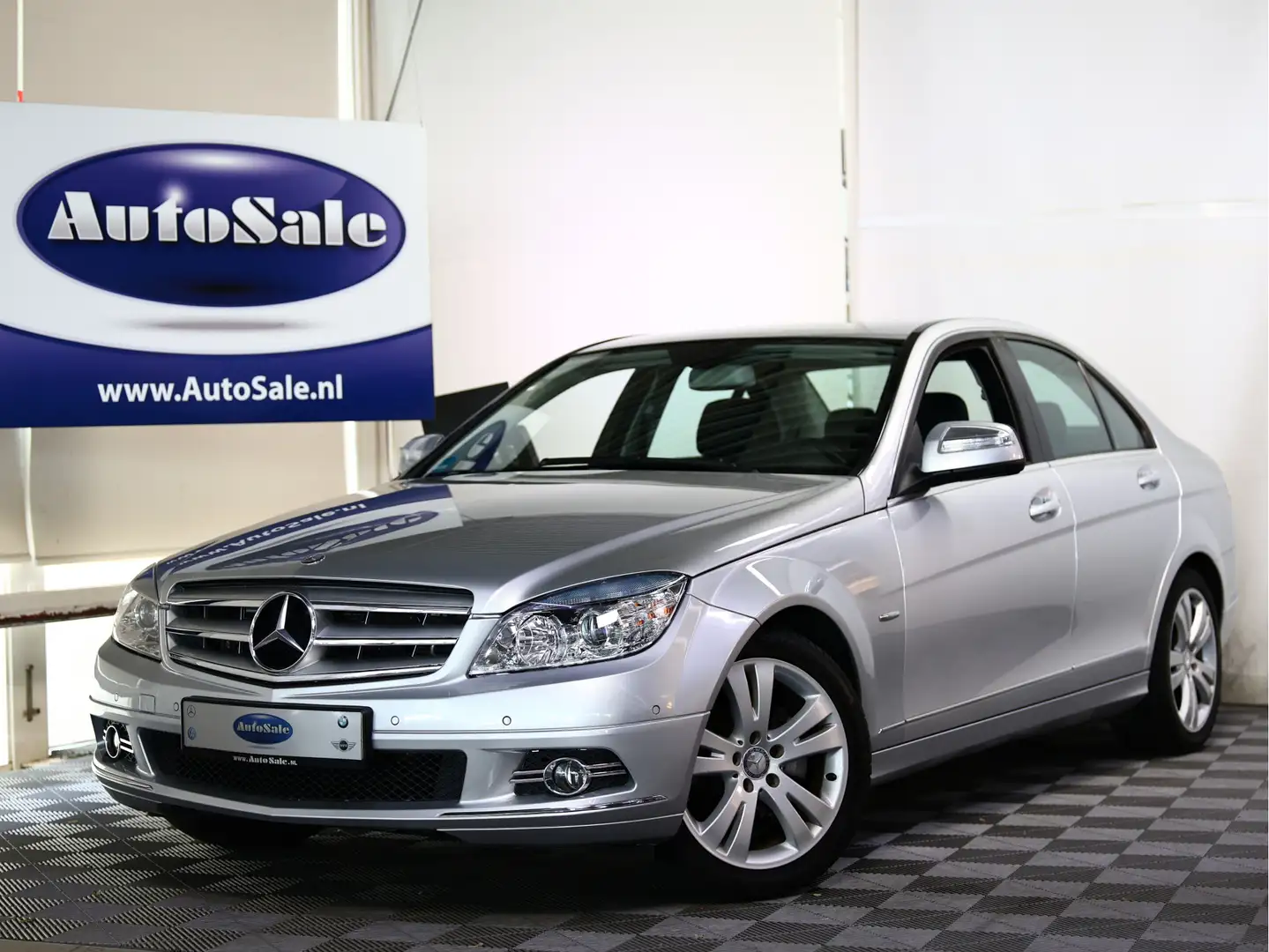 Mercedes-Benz C 180 K Business Class AUTOMAAT 41000 km !! Youngtimer ' Gris - 1