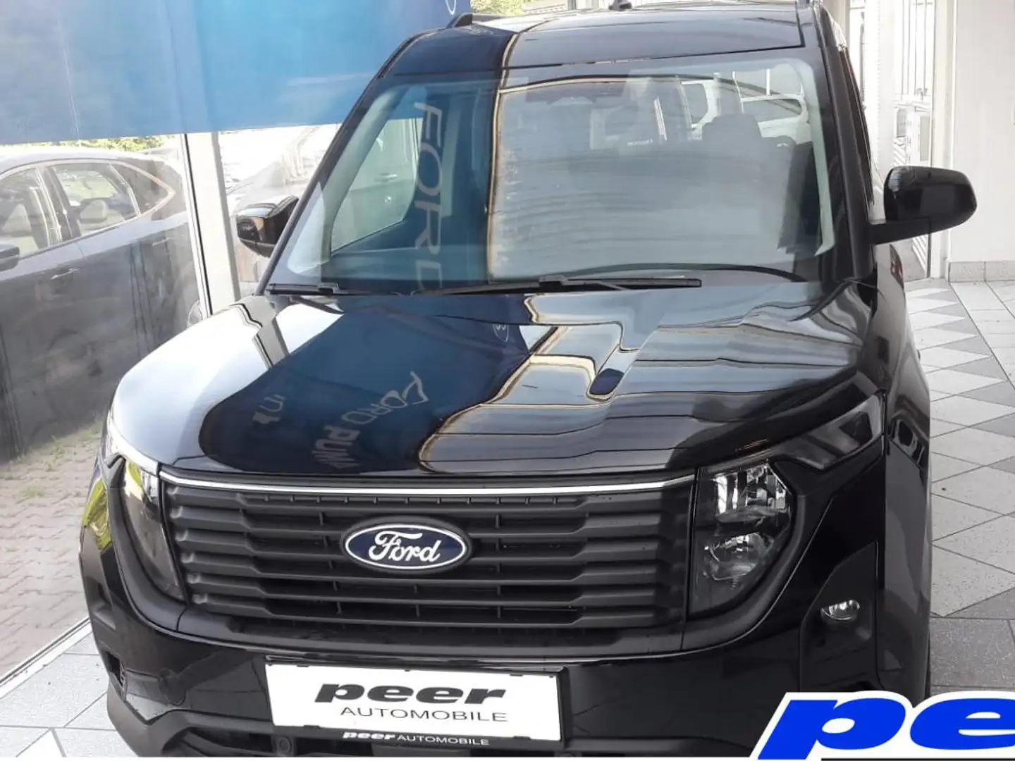 Ford Tourneo Courier Titanium 125 PS EcoBoost Schalter **NEU** Noir - 1