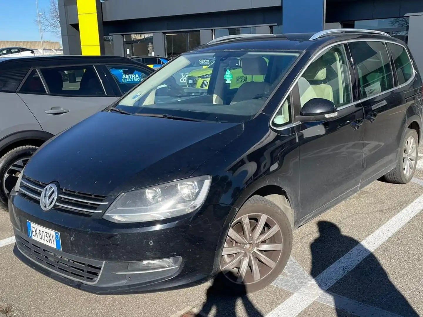 Volkswagen Sharan Sharan II 2010 2.0 tdi Highline Business Nero - 1