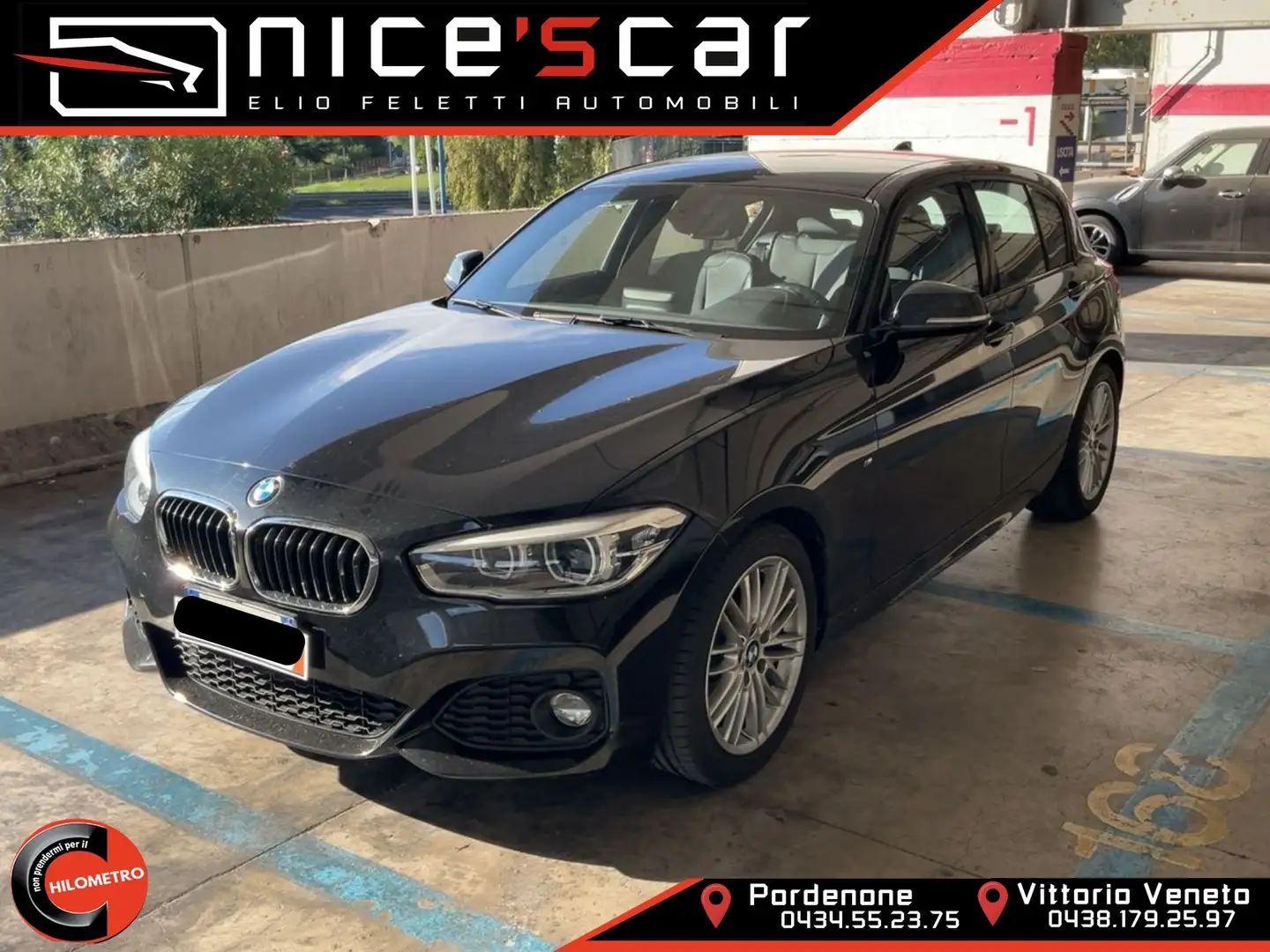 BMW 116 116d 5p. Msport Zwart - 1