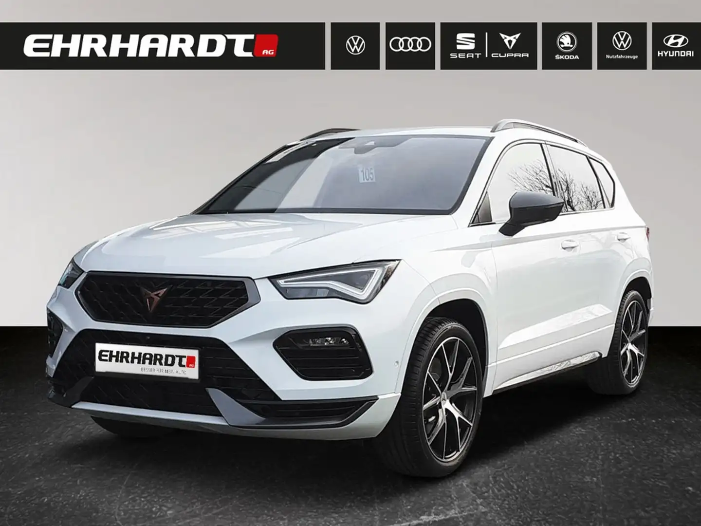 CUPRA Ateca 2.0 TSI DSG 4Drive DCC AHK*PANO*VIRTUAL*BEH.FRO... Bianco - 1