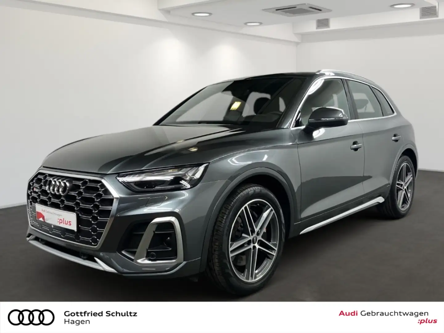 Audi SQ5 TDI qu. tiptr. MATRIX NAV AHK B&O ACC Grijs - 2