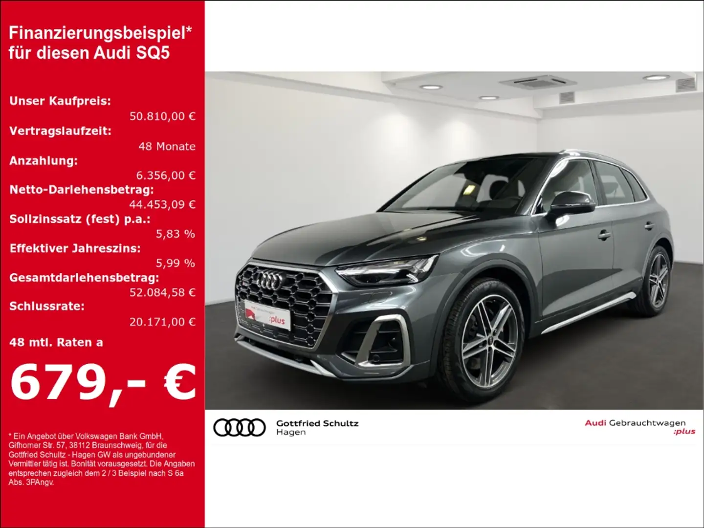 Audi SQ5 TDI qu. tiptr. MATRIX NAV AHK B&O ACC Grijs - 1