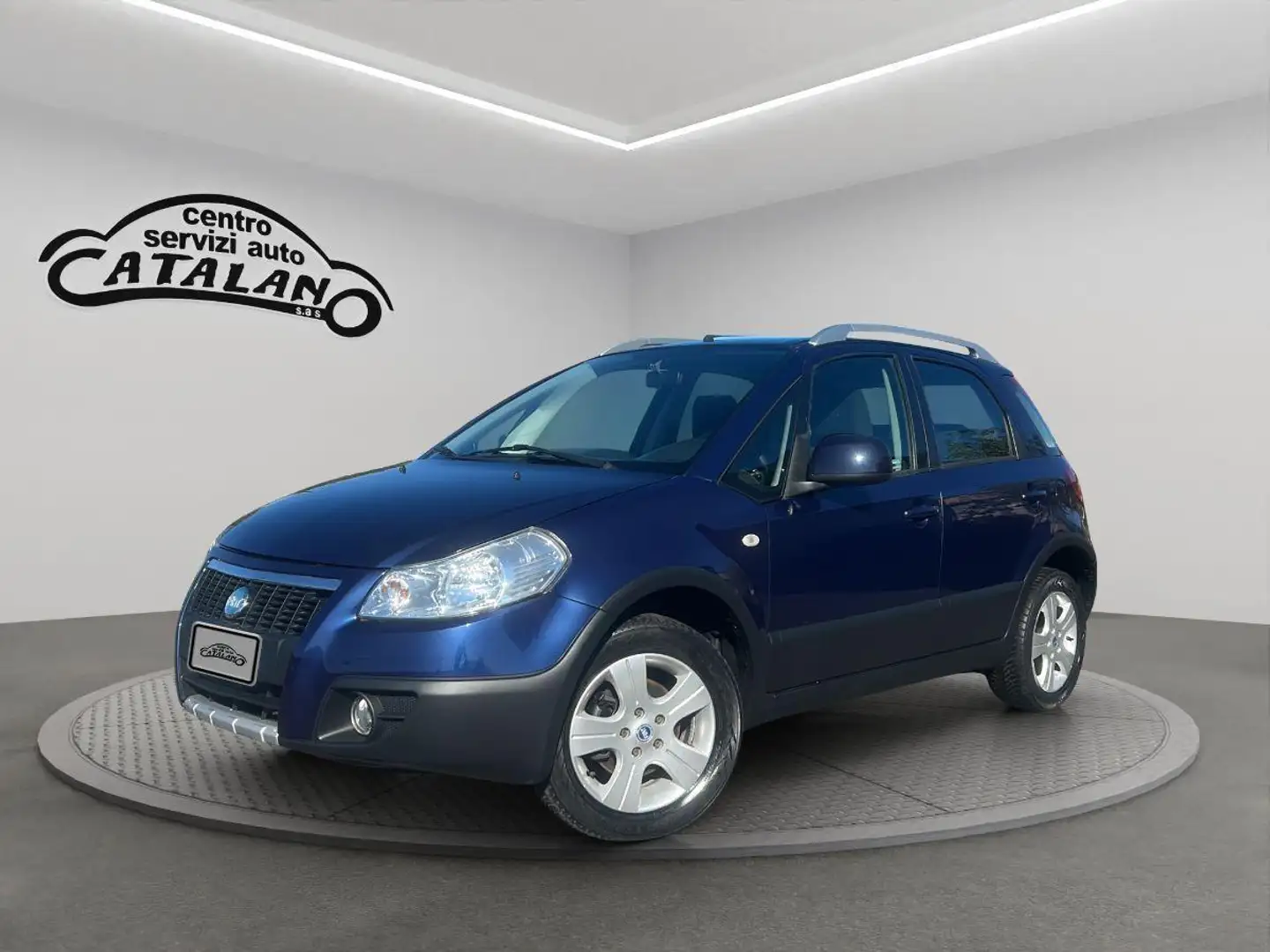 Fiat Sedici 1.9 MJT 4x4 Emotion Niebieski - 1